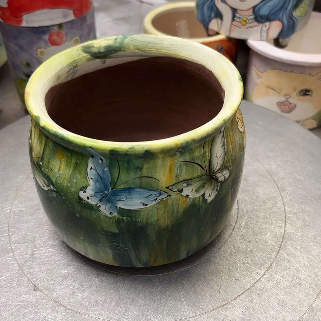 花盆紫砂花卉福利