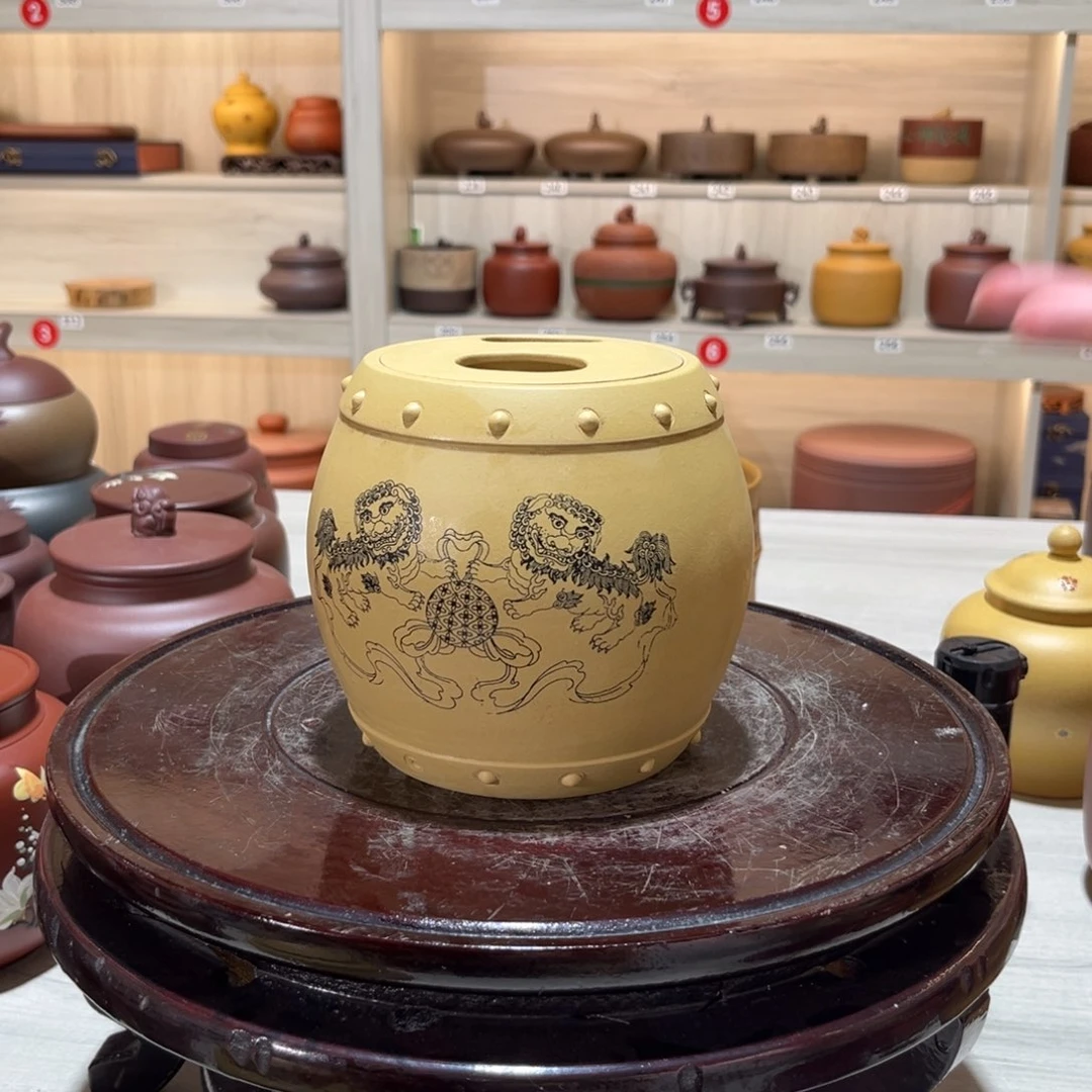 紫砂茶叶罐紫砂罐