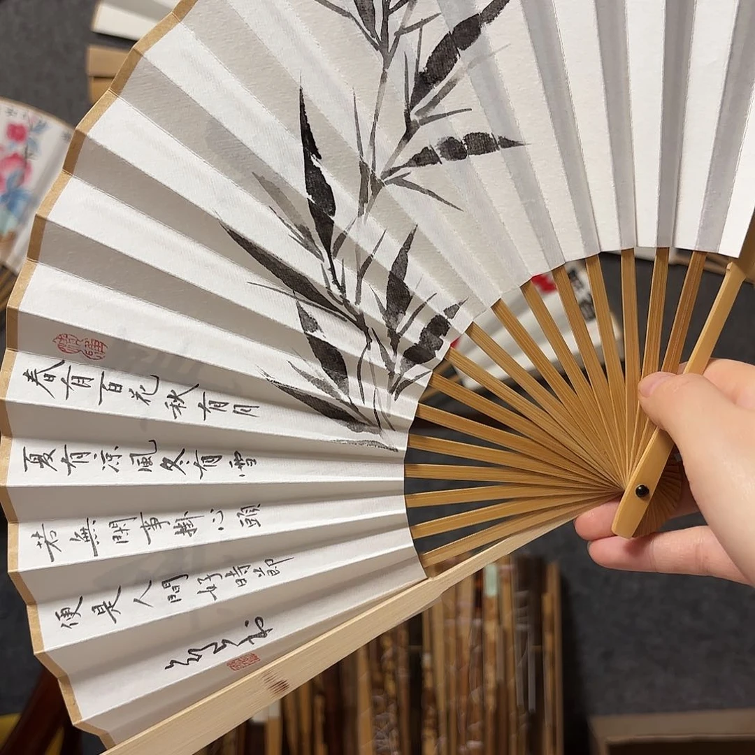 书法手写手绘作品7寸玉竹春有百花