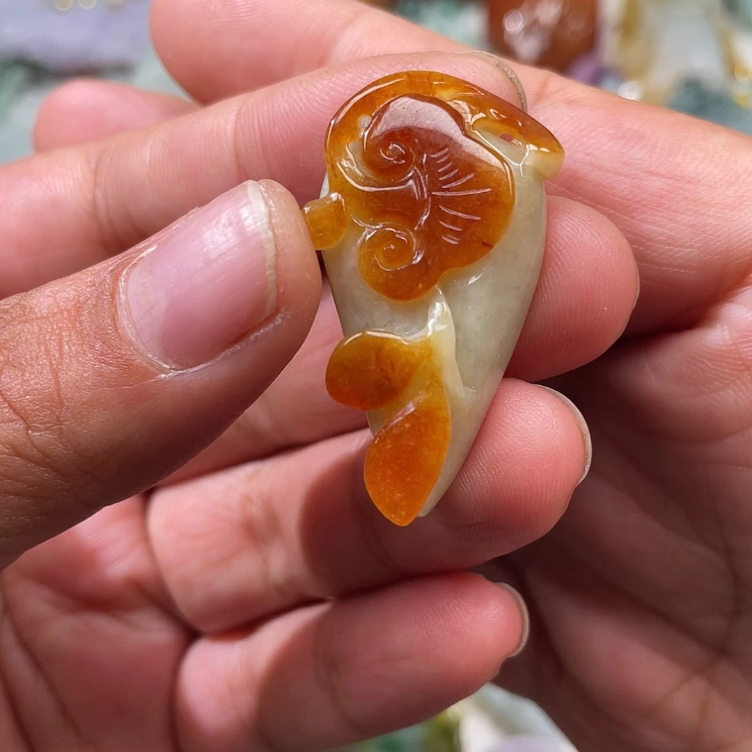 颈饰未镶嵌翡翠翡玉缘翡翠