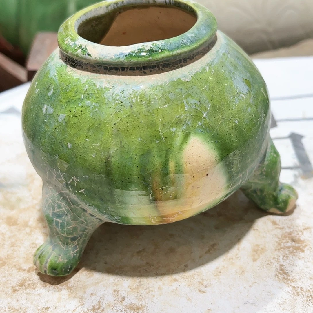 瓦当摆件摆件茶桌茶台陶瓷