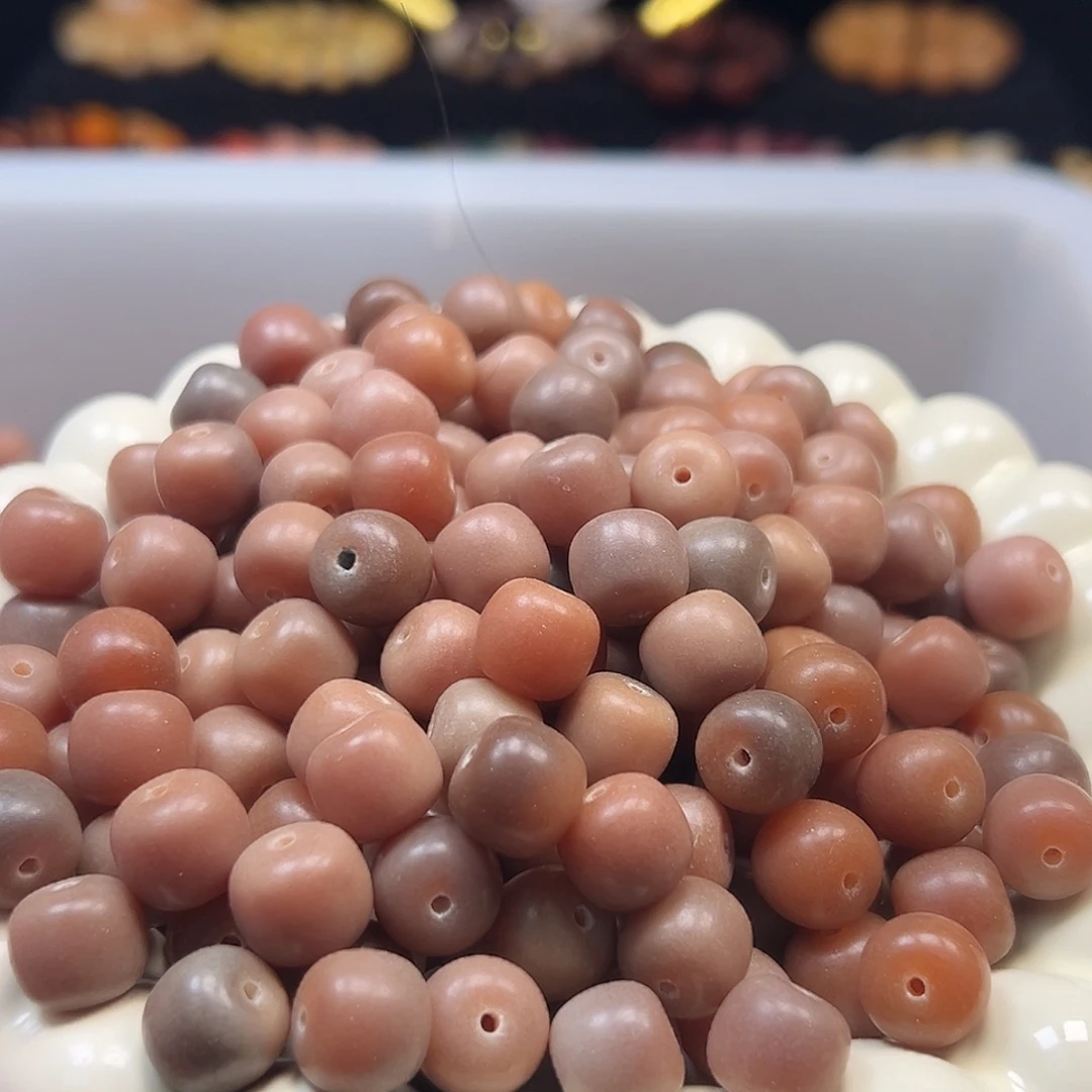 手串菩提根/象牙果卡12干枯老料桶150颗