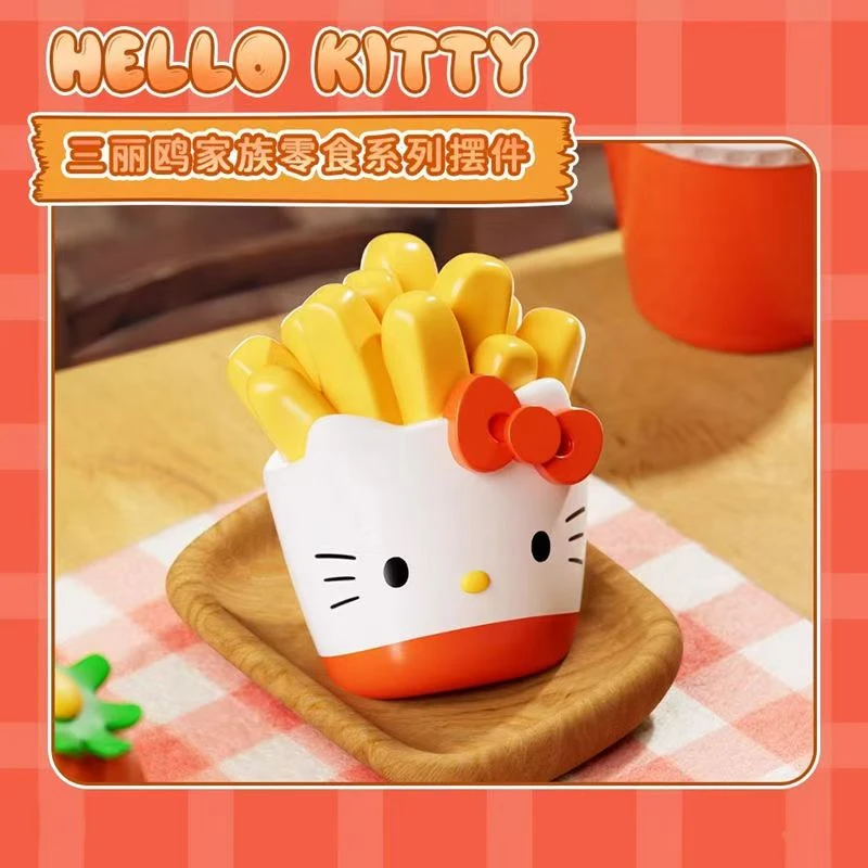 狼博旺三丽鸥家族（喵咪-零食-水果）系列摆件库洛米帕恰狗美乐蒂