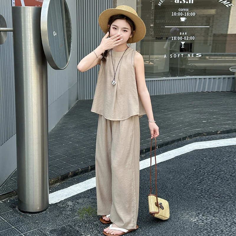 夏季宽松衣服薄款少女风森系新款童装餐厅15001500张挂纸10提一箱