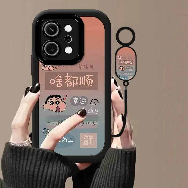 oppo reno14手机壳文字pla110卡通软硅胶opreno14pro保护套5g镜头