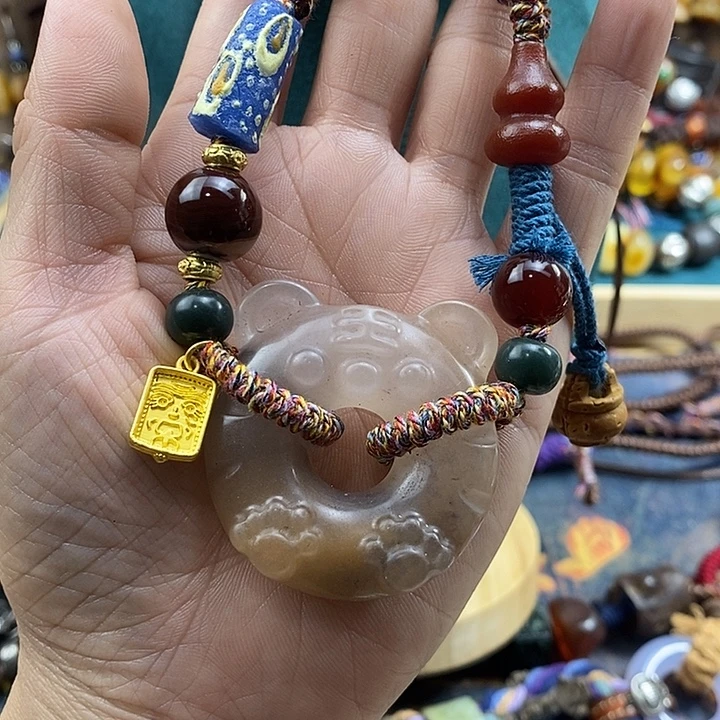 玛瑙/玉髓未镶嵌项链项链