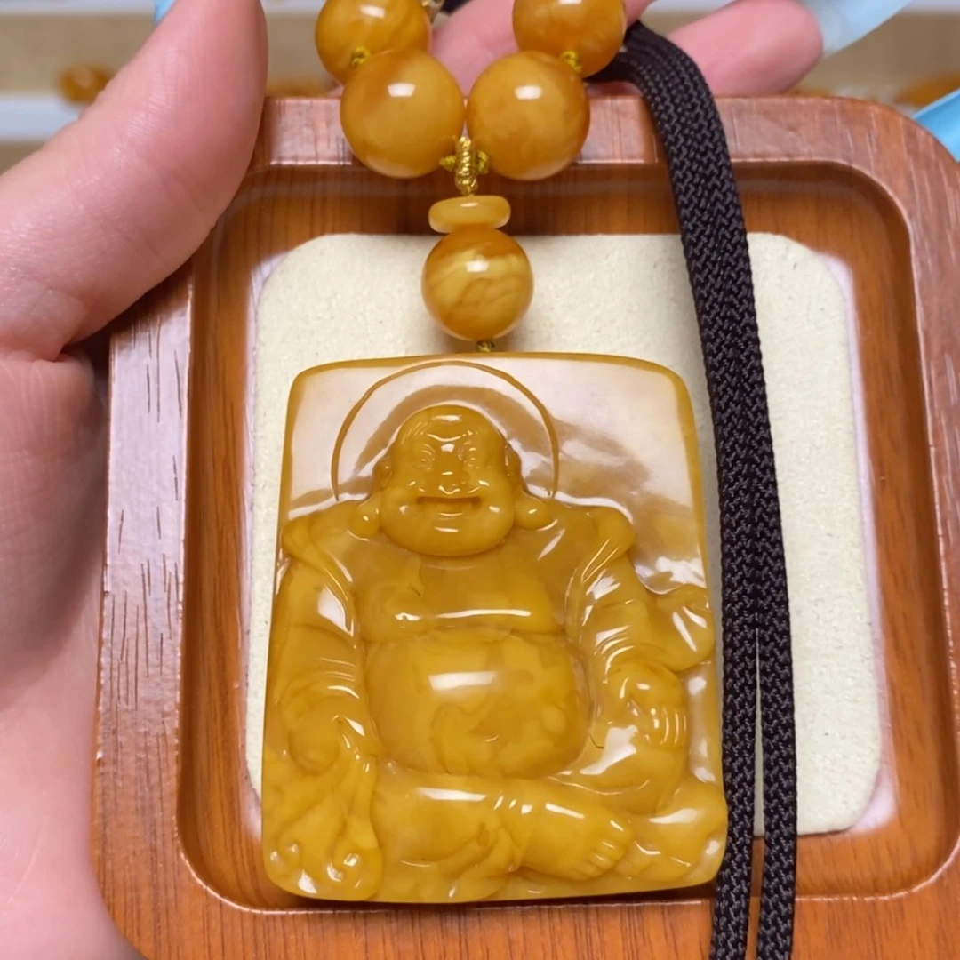 【闪购商品】未镶嵌颈饰蜜蜡项链