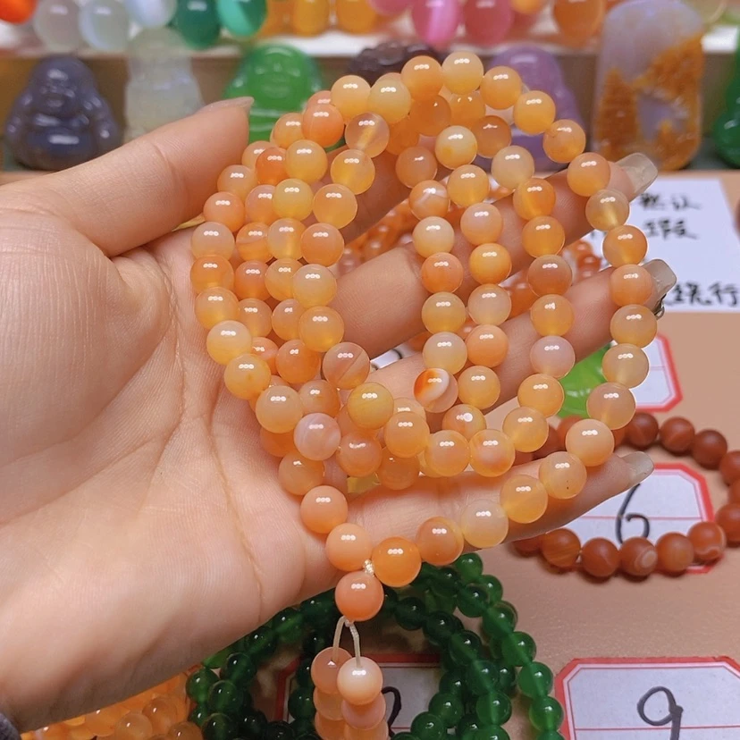 【闪购商品】玛瑙/玉髓颈饰未镶嵌@**嫣