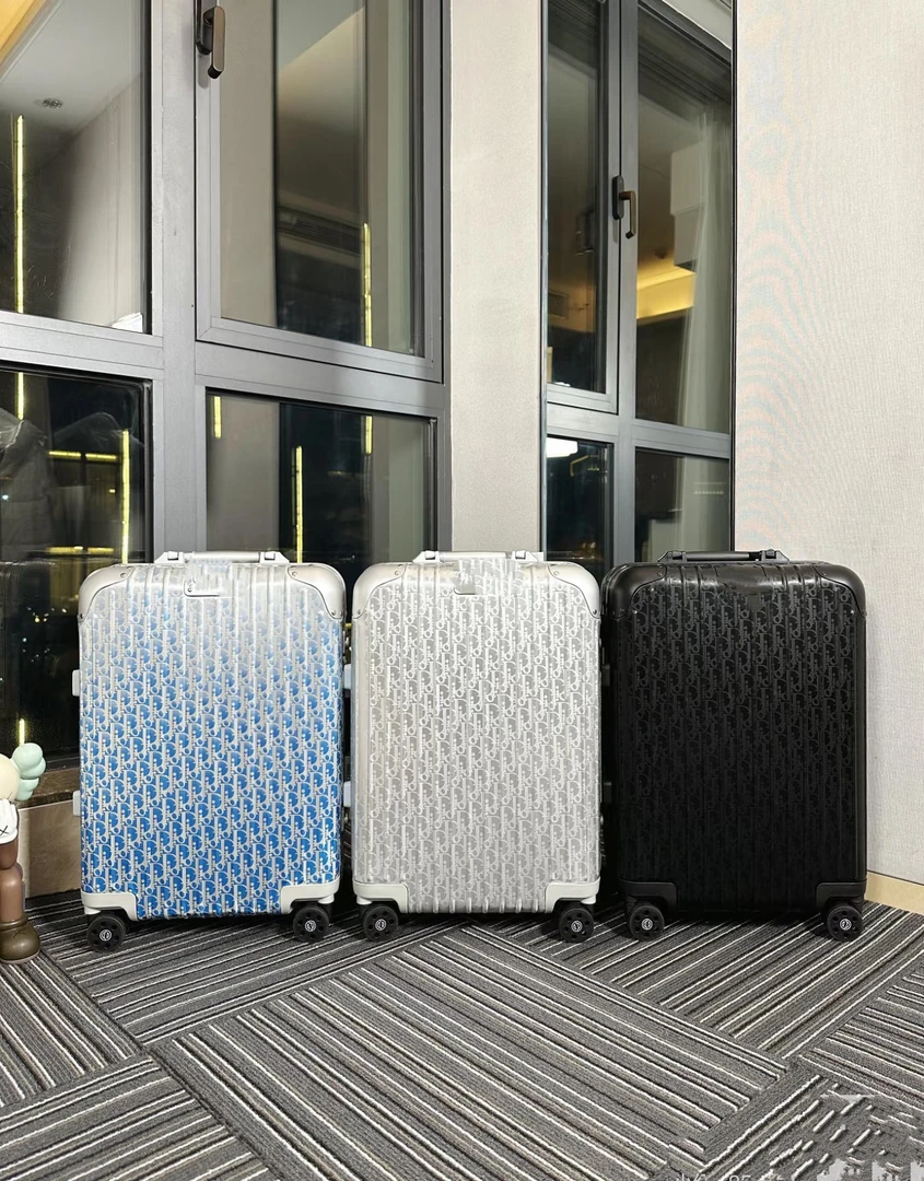 高定 日默家 联名款 渐变色 登机箱 拉杆箱1 旅行箱 IWDI