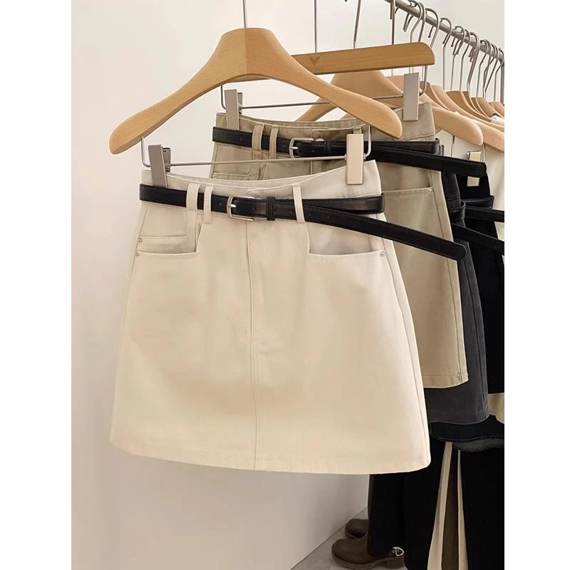 2025夏季新款牛仔半身裙女今年流行爆款半裙大码显瘦百搭a字短裙