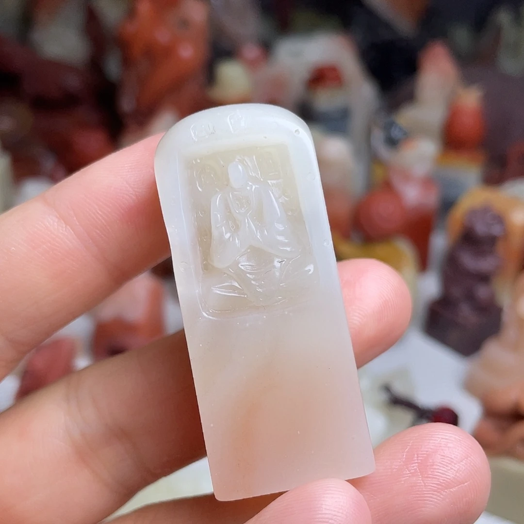 老挝石无相佛印章