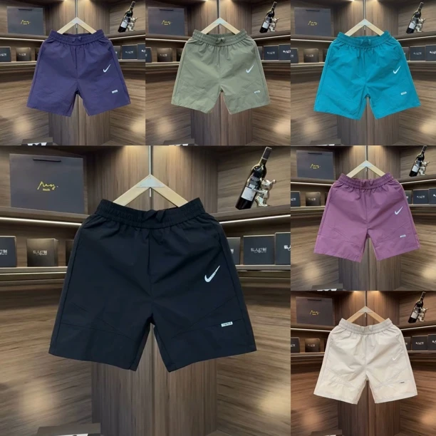 夏季新款时尚百搭刺绣潮流休闲短裤2998