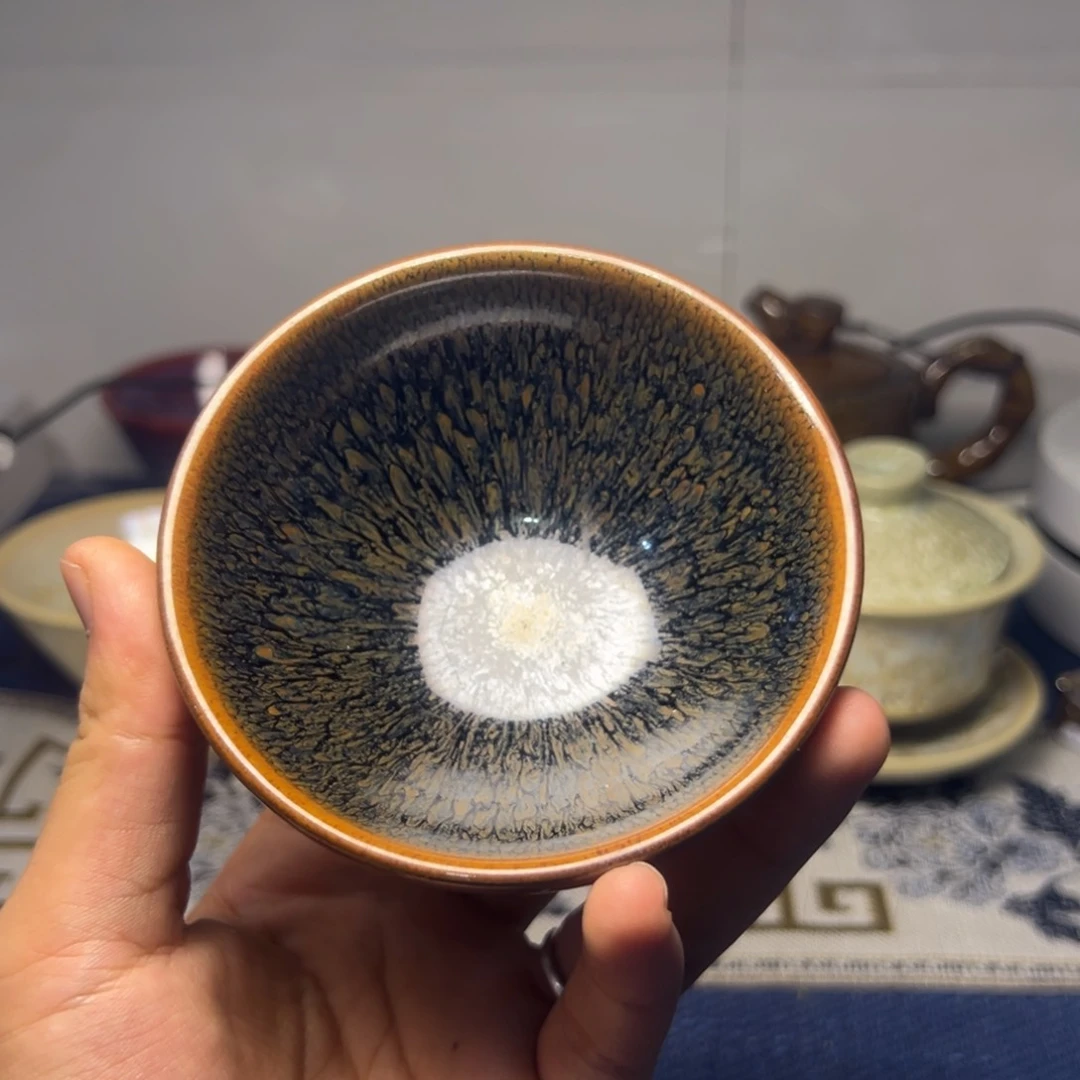 建阳建盏喝茶主人杯