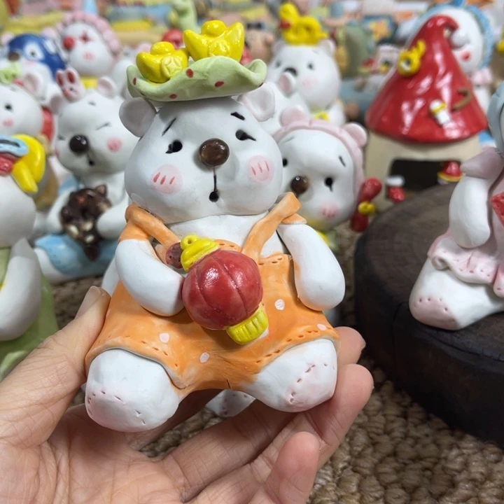 瓷片景德镇陶瓷手作福利微瑕