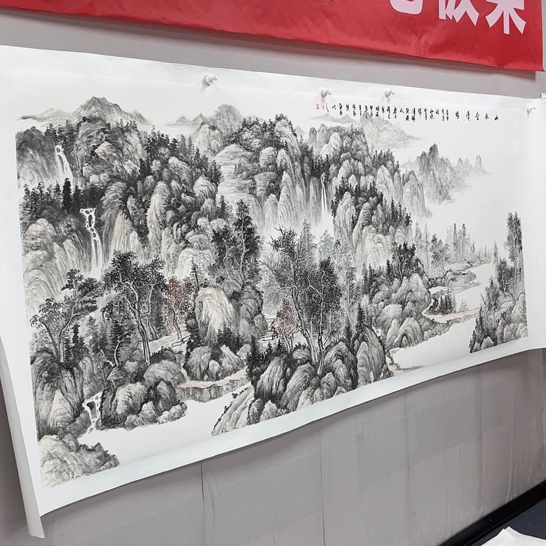 国画宣纸国画纯手绘作品