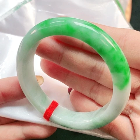未镶嵌手镯翡翠正圈2340