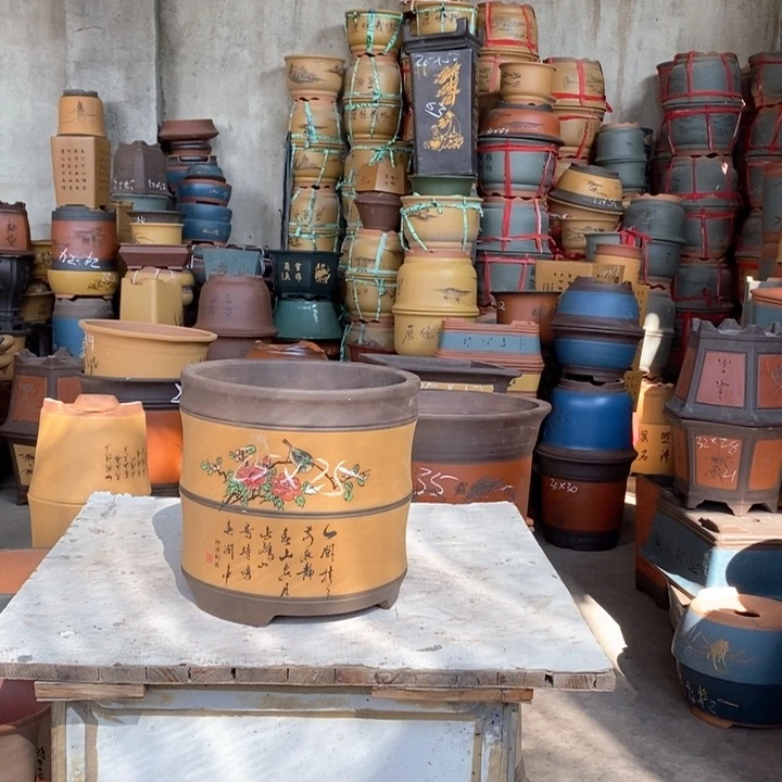 紫砂花盆紫砂艺术