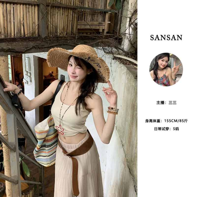 简约优雅高级感银色针扣反绒宽腰带搭配毛衣裙大衣二层牛皮皮带女