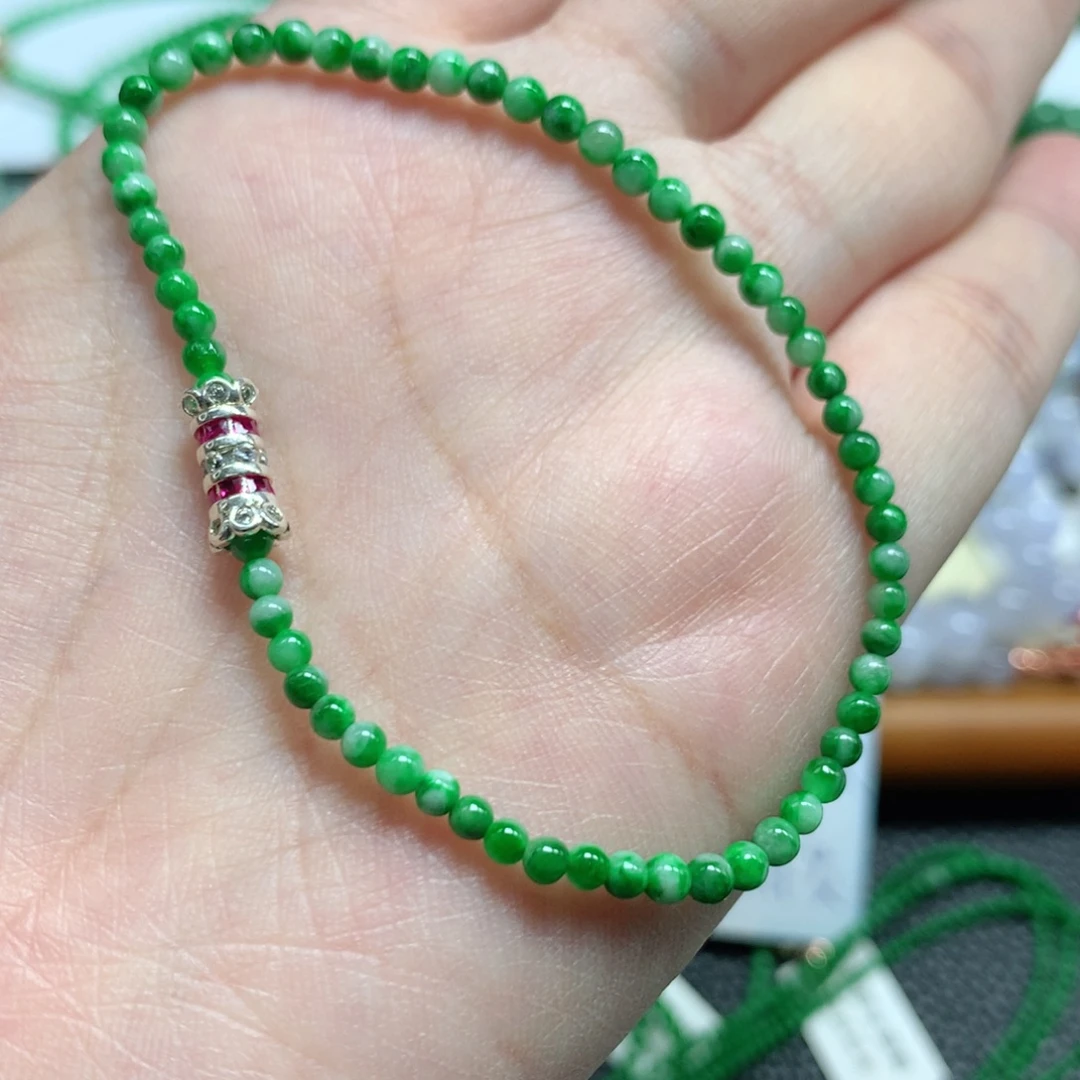 未镶嵌手链翡翠翡翠