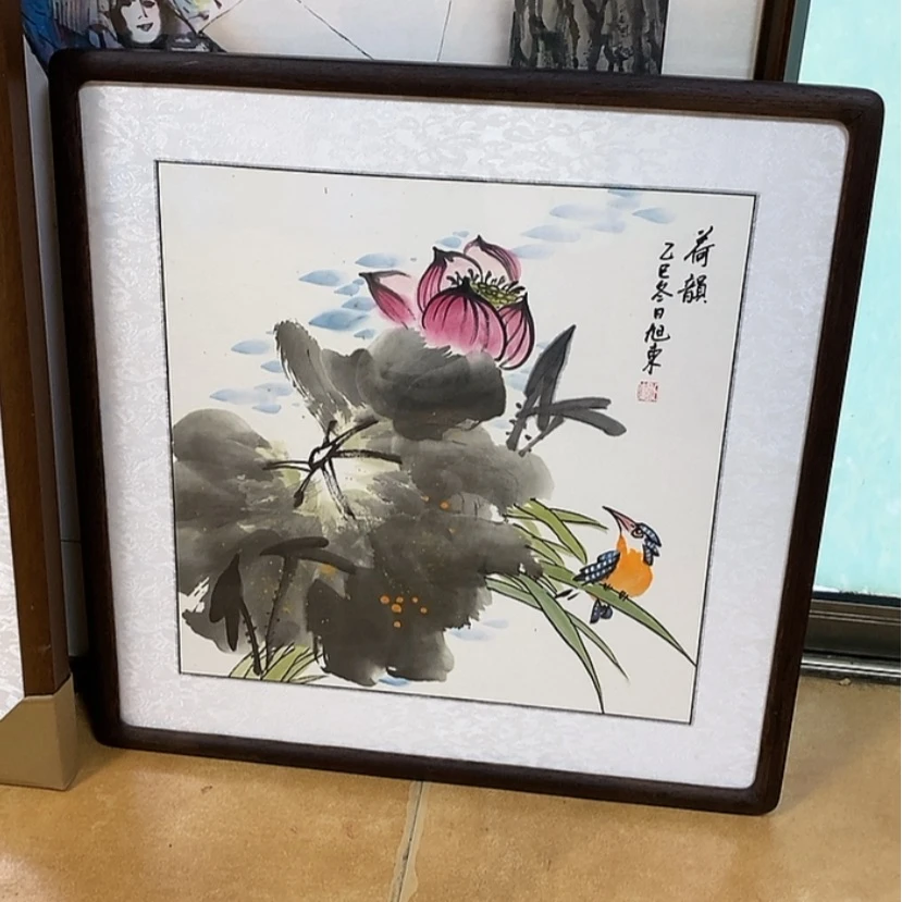 【闪购商品】国画手绘国画带框