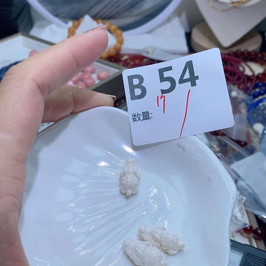 水晶珠宝半成品银S925镶嵌B54