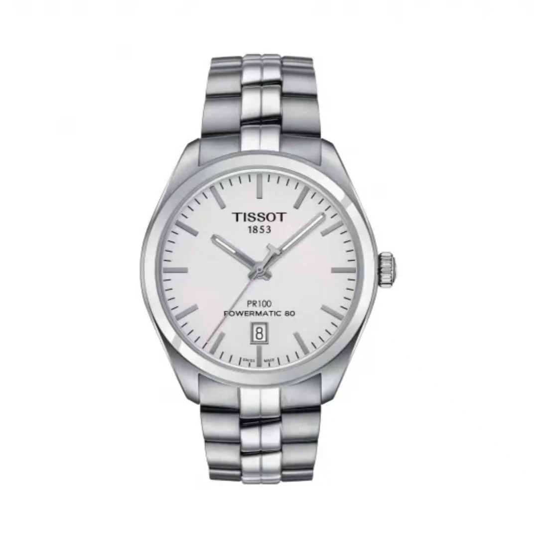 99新 Tissot/天梭 竞选男表/天梭运动/39mm/皮带款/5500