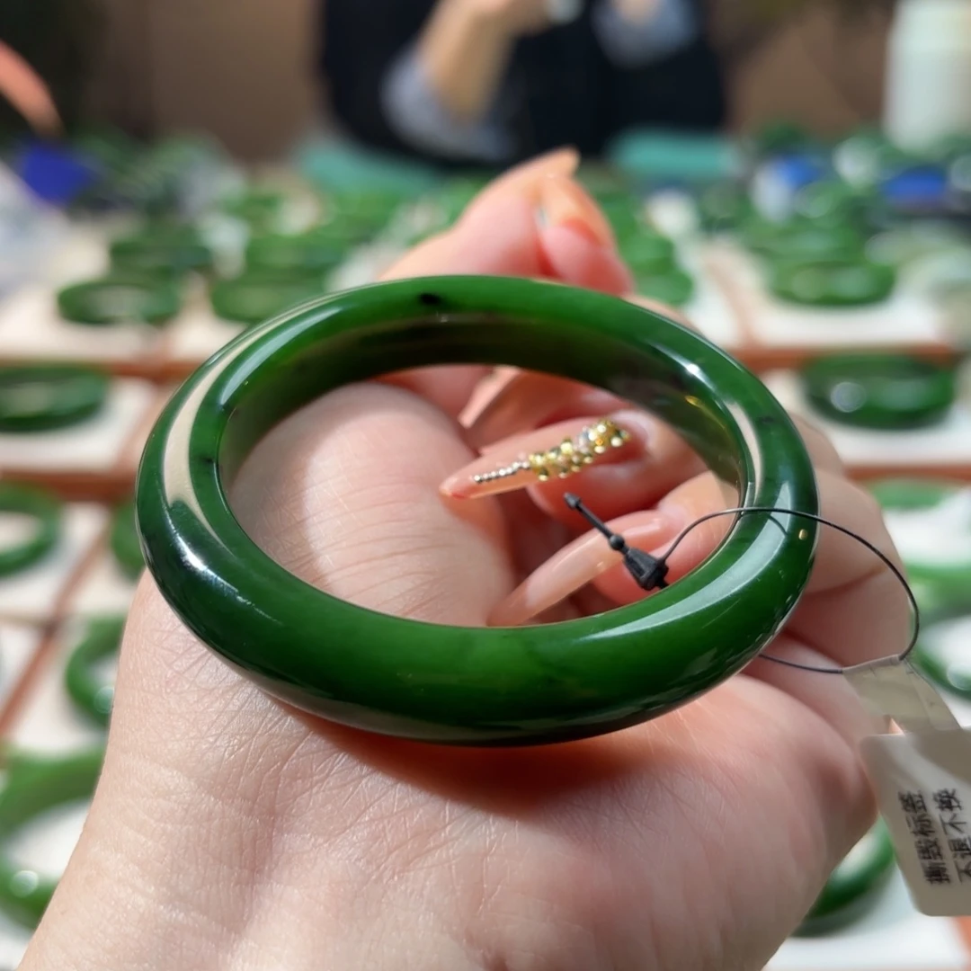 未镶嵌手镯和田玉（碧玉）53-54