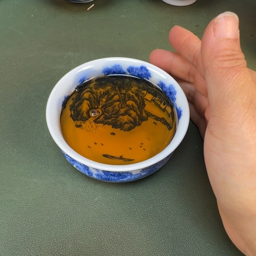 陶景德镇纯手绘茶具圆圆279