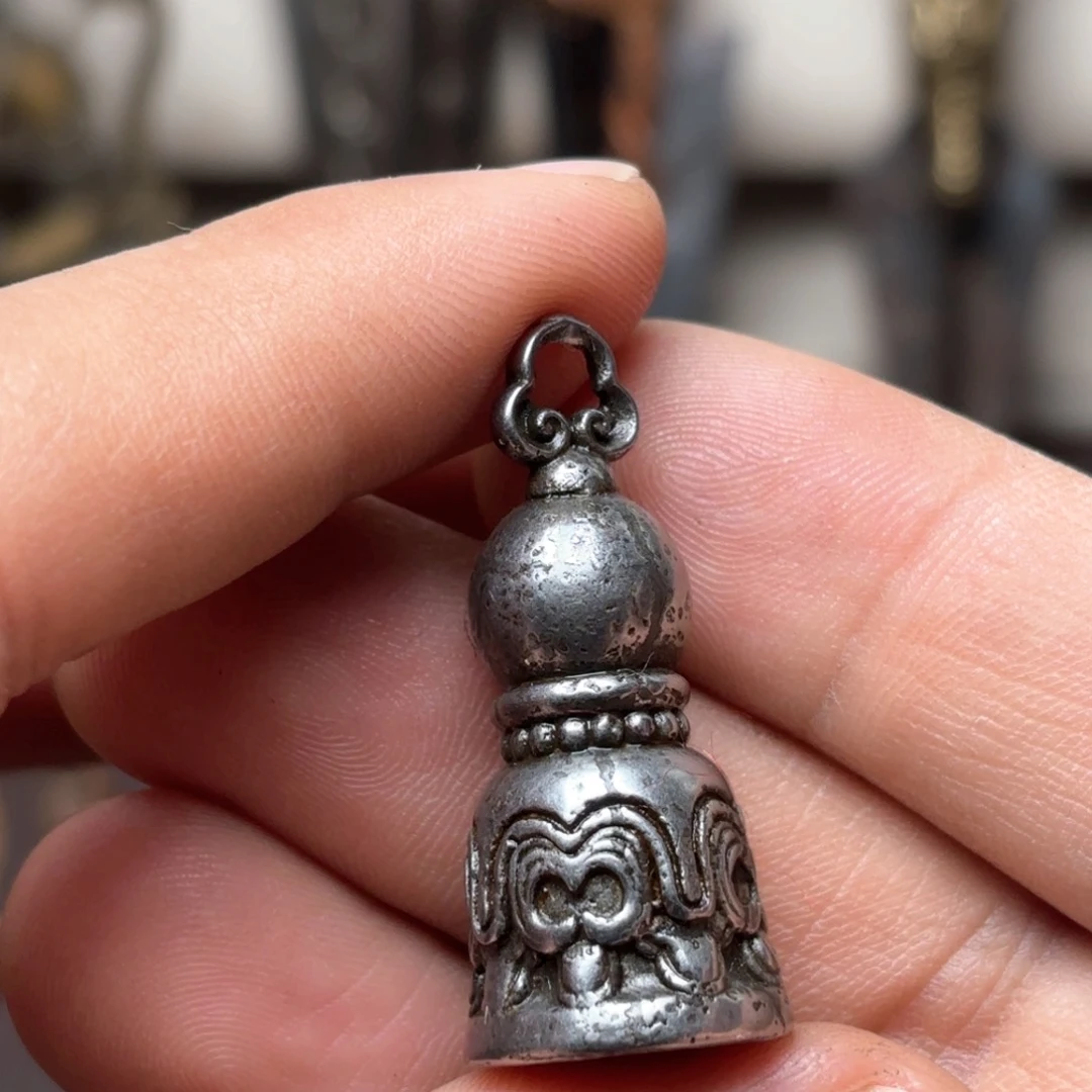 铜星月菩提挂件菩提