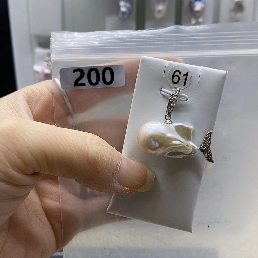 颈饰合金淡水珍珠