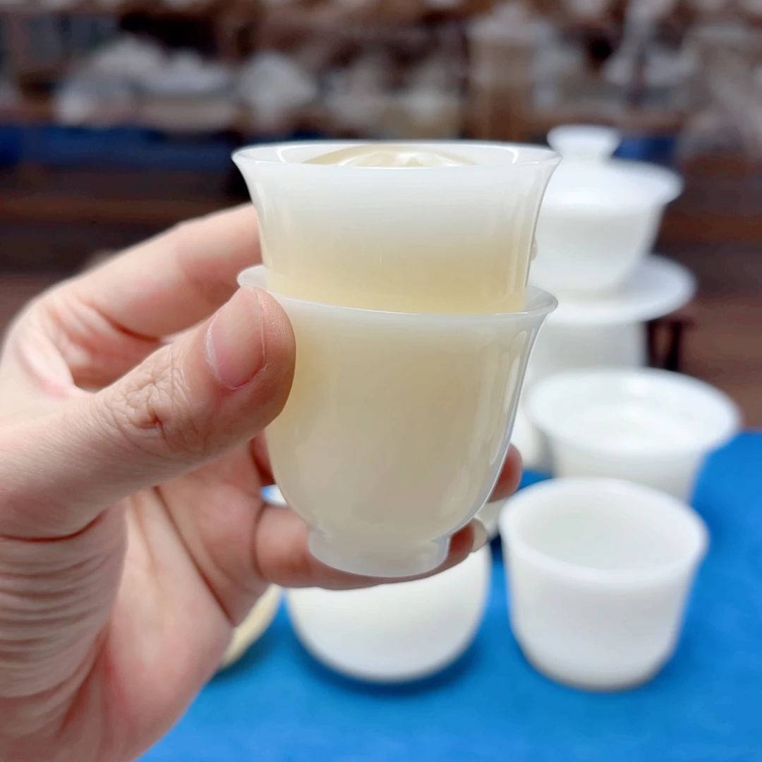 璞玉冰种玉瓷茶具工厂