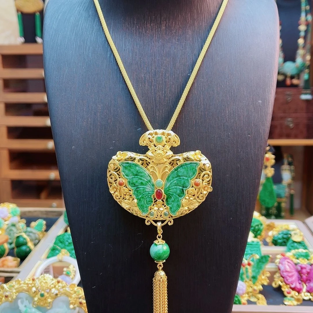 颈饰合金翡翠48小时鉴赏期