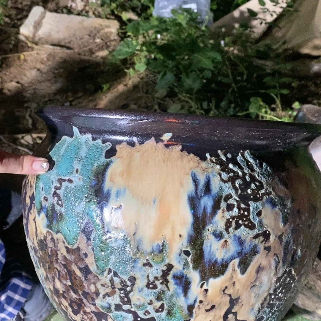 紫砂花盆正品30/25