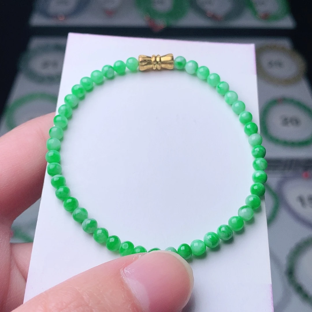 翡翠未镶嵌手链翡翠