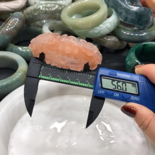 未镶嵌石英质玉珠宝半成品12