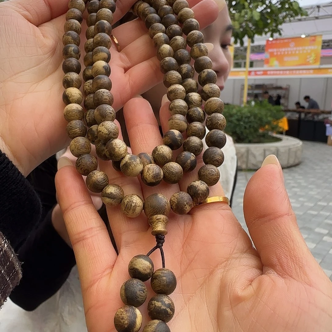 沉香手串多样性发货1条古董香虎斑珠999824
