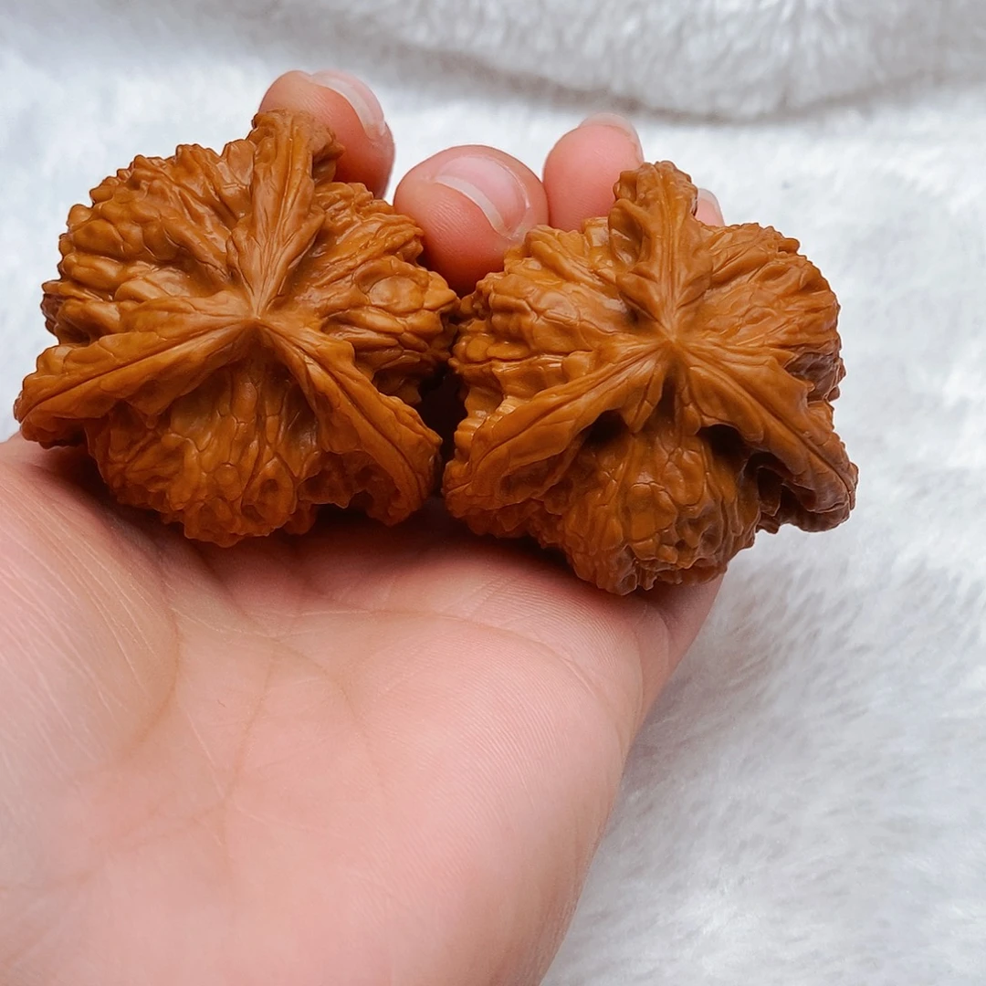 幸***续吊坠文玩核桃三棱