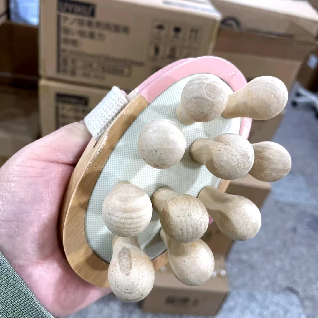 C013#实木经络刷全身通用按摩刷