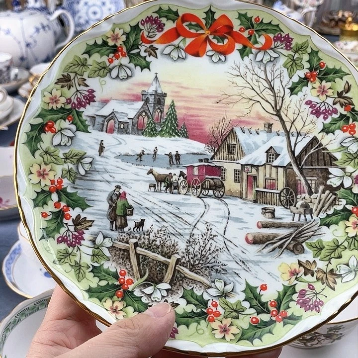 中古欧瓷雅致小房子