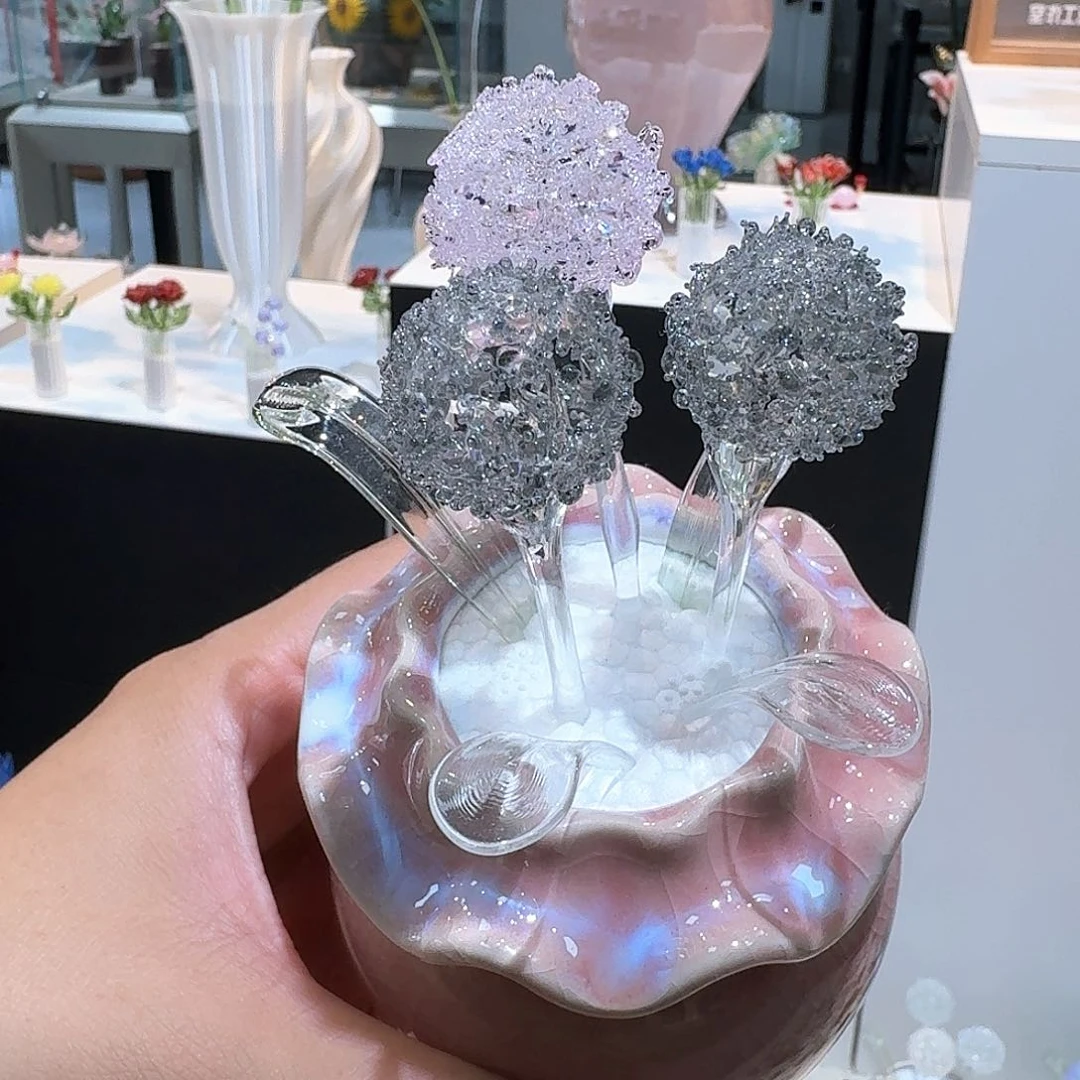 淄博特产非遗手做琉璃花031
