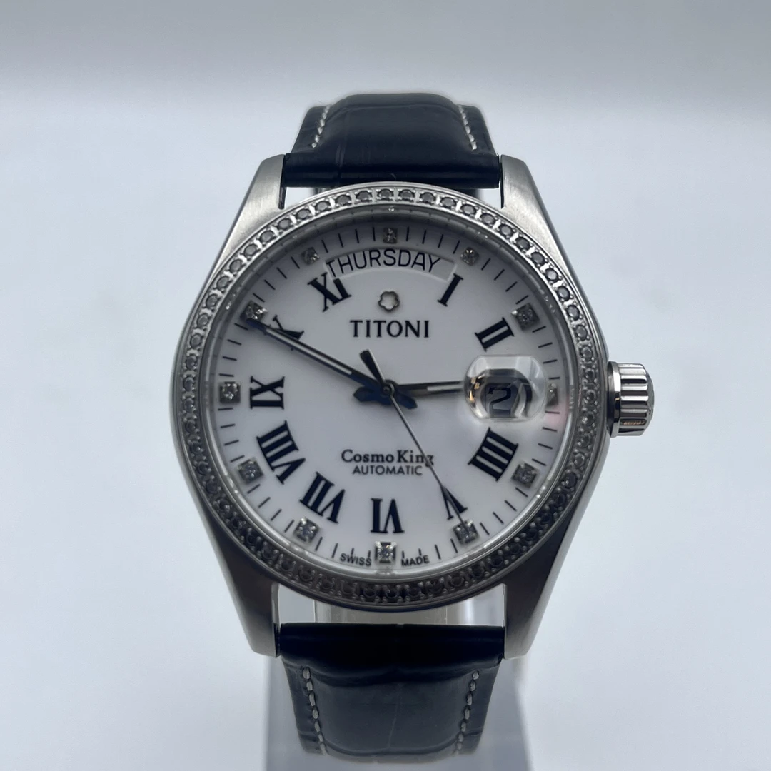 95新 Titoni/梅花 宇宙王797 自动机械 表径40mm