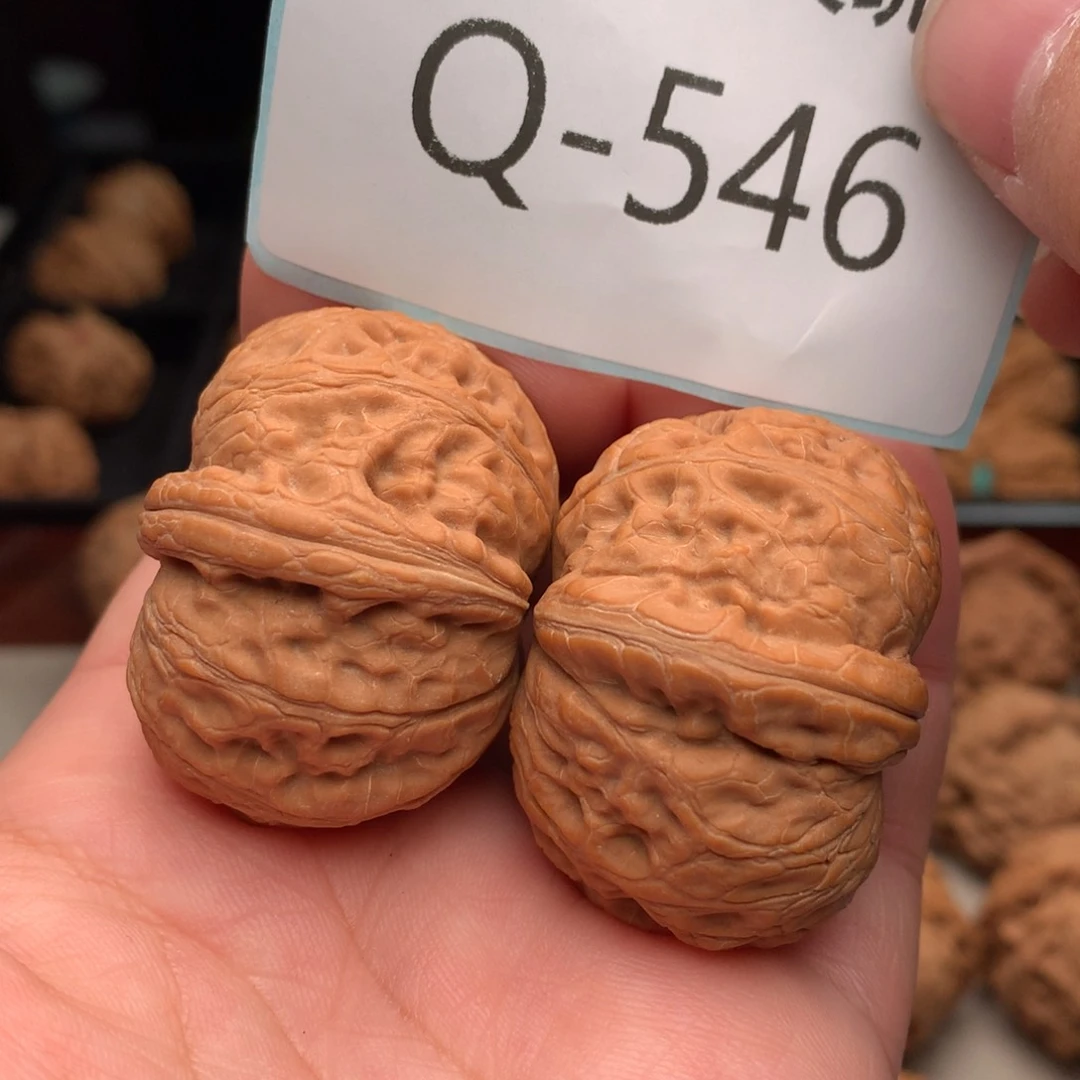 文玩核桃把件明*41元宝………..