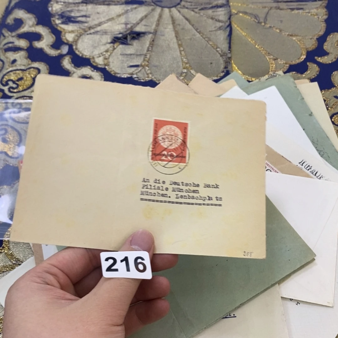 多国的老信封封片