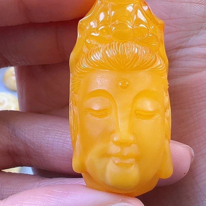 蜜蜡颈饰未镶嵌蜜蜡