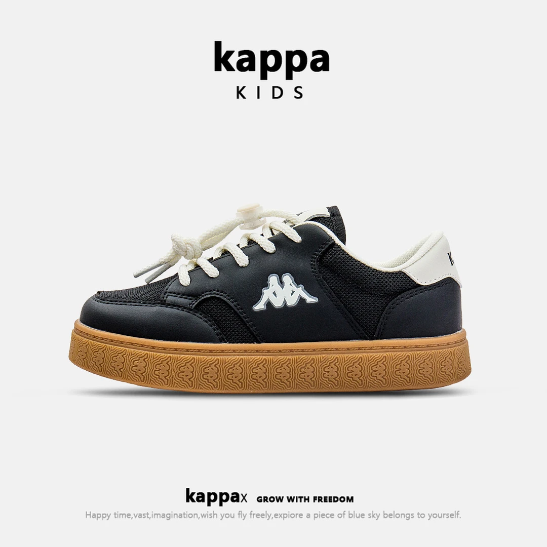 【kappa kids】卡帕新款秋季百搭童鞋中大童透气减震KAZD1241045七