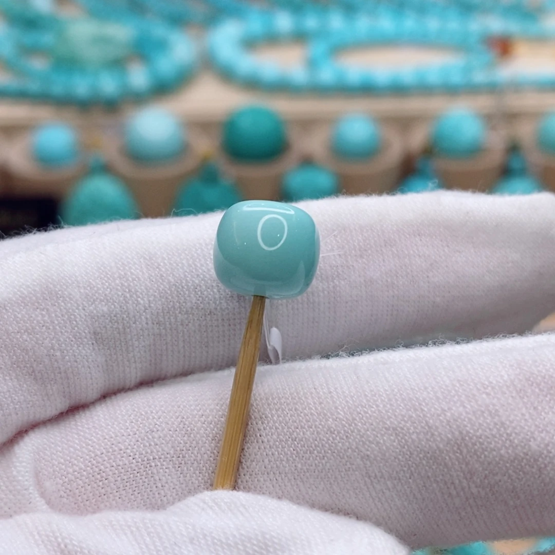 绿松石未镶嵌珠宝奇石9.9mm