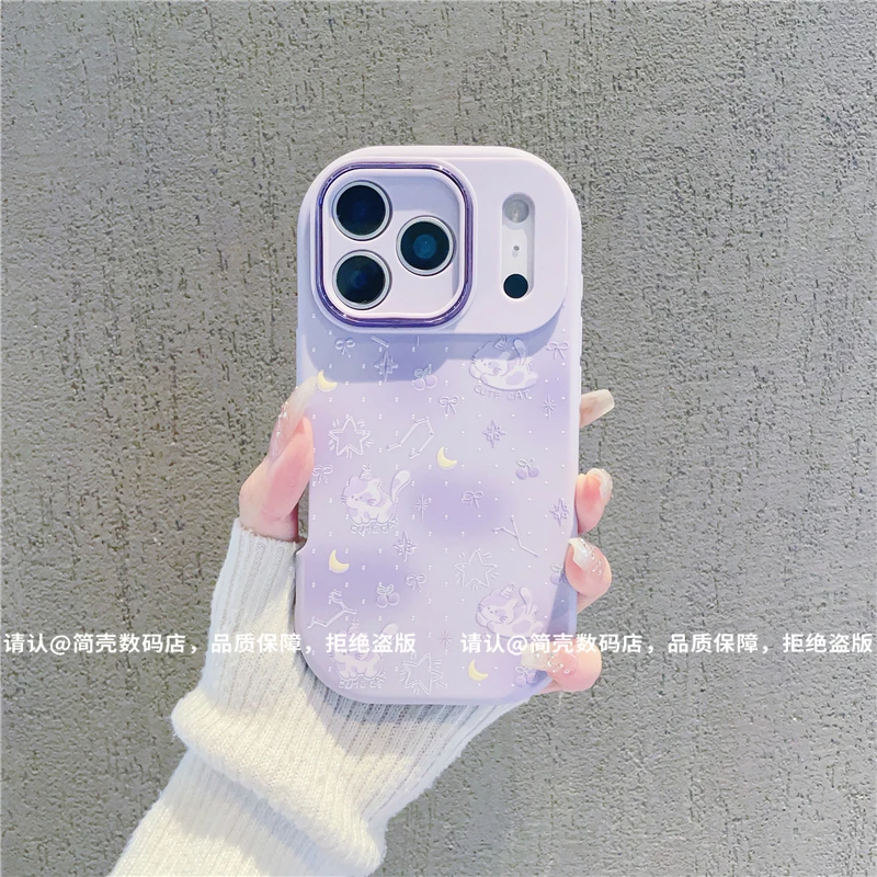 金属小胖妹适用苹果17/iPhone/华为荣耀/VIVO/OPPO/小米手机壳潮