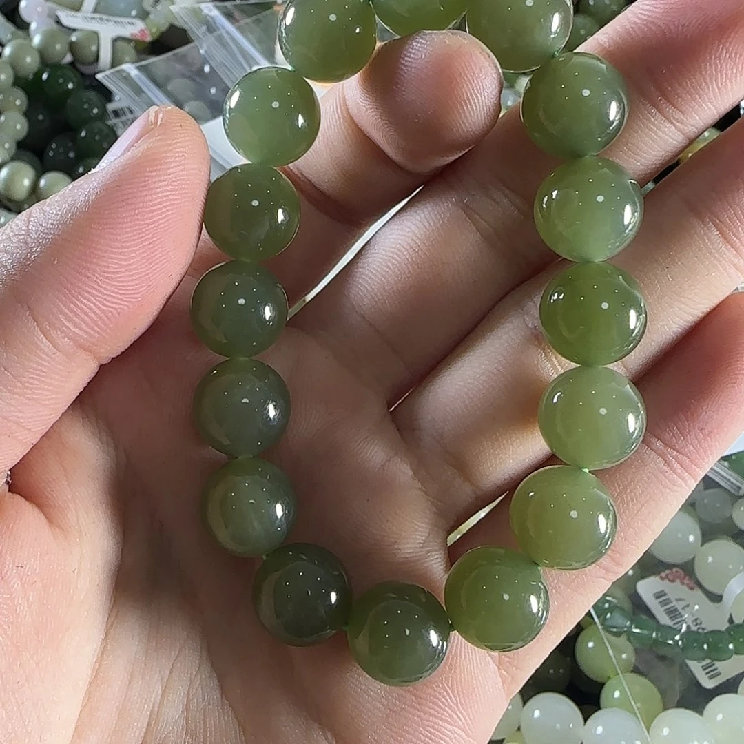 和田玉手链未镶嵌62