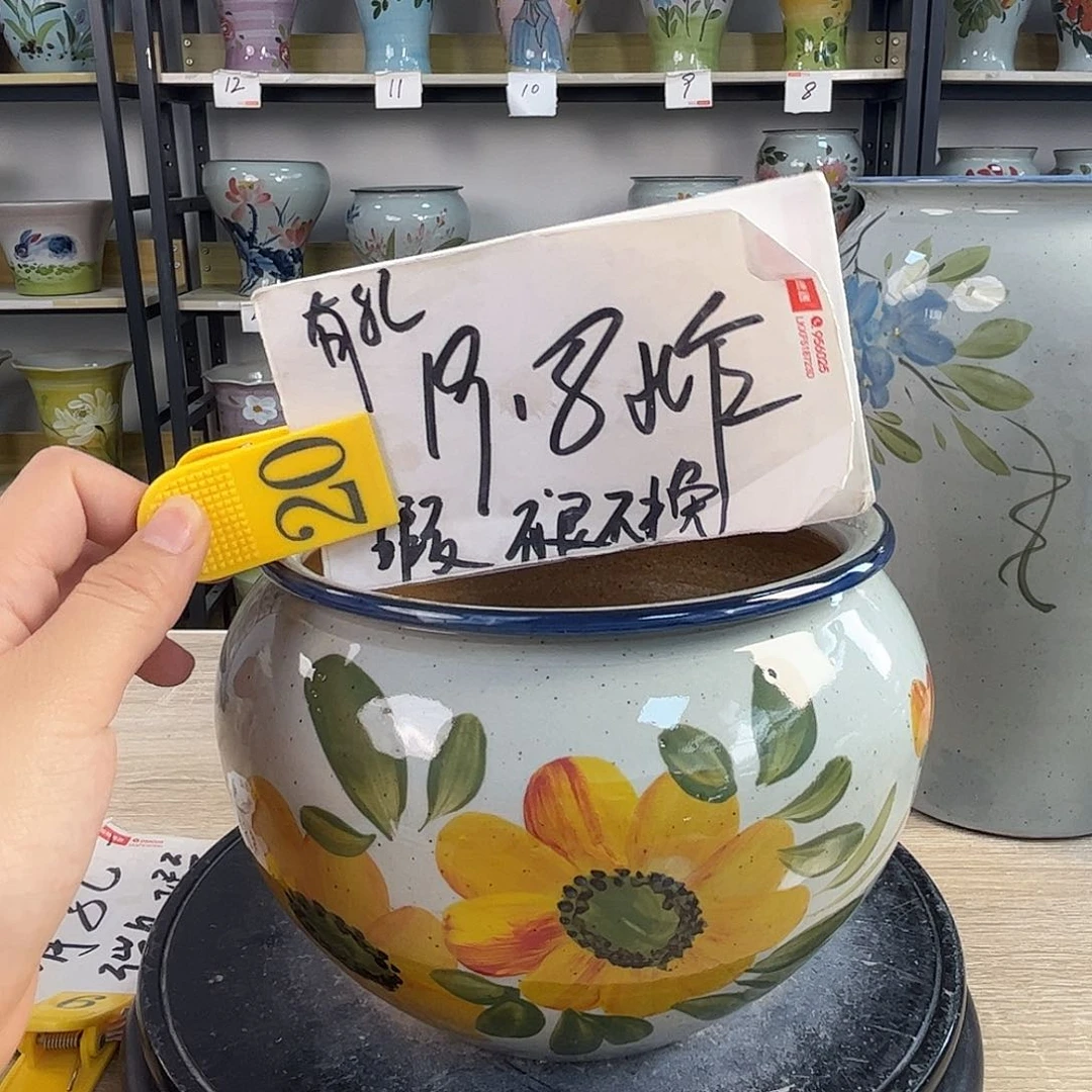 罐1tc景德镇陶瓷花盆