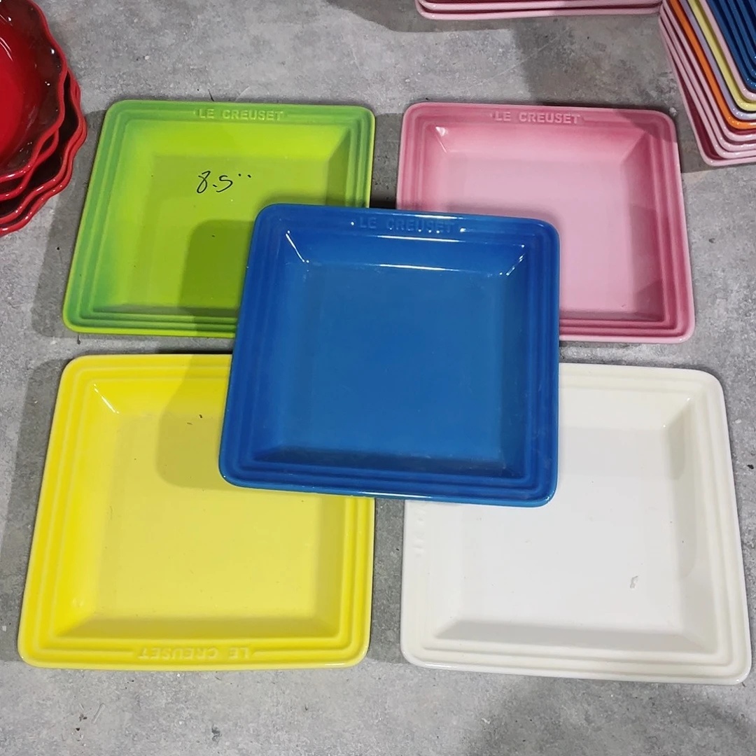 瓷片微瑕陶瓷餐具家用 四个8.5